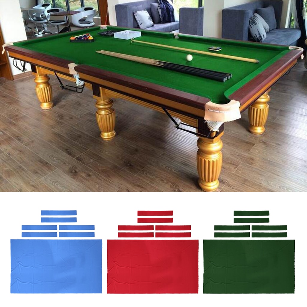 Feutre de Table de billard-remplacement de tissu de billard-pour Table de 8 pieds-parfait pour le joueur décontracté-sélectionnez les couleurs