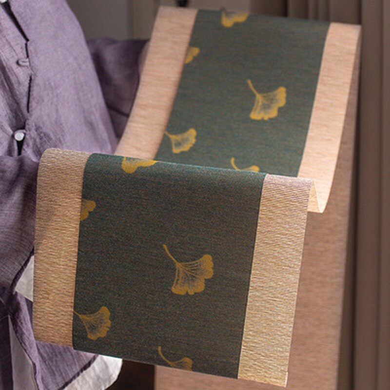 Linnen Tafelloper Slat Mat Chinese/Japanse Stijl Kung Fu Thee Decor Waterdichte Theeceremonie Theewaar Accessoire