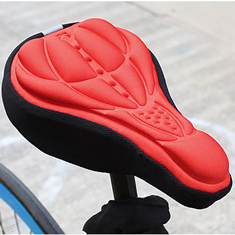 Fietszadel Soft Bike Seat Cover Comfortabele Foam Zitkussen Fietsen Zadel voor Fiets Accessoires Fiets Kussenhoes