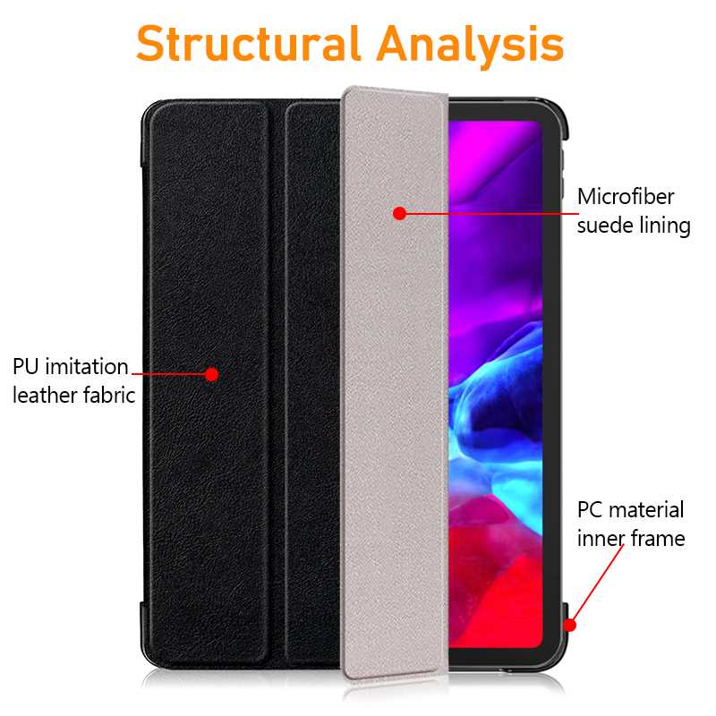 Étui intelligent pour tablette Lenovo Yoga Tab 13, à la