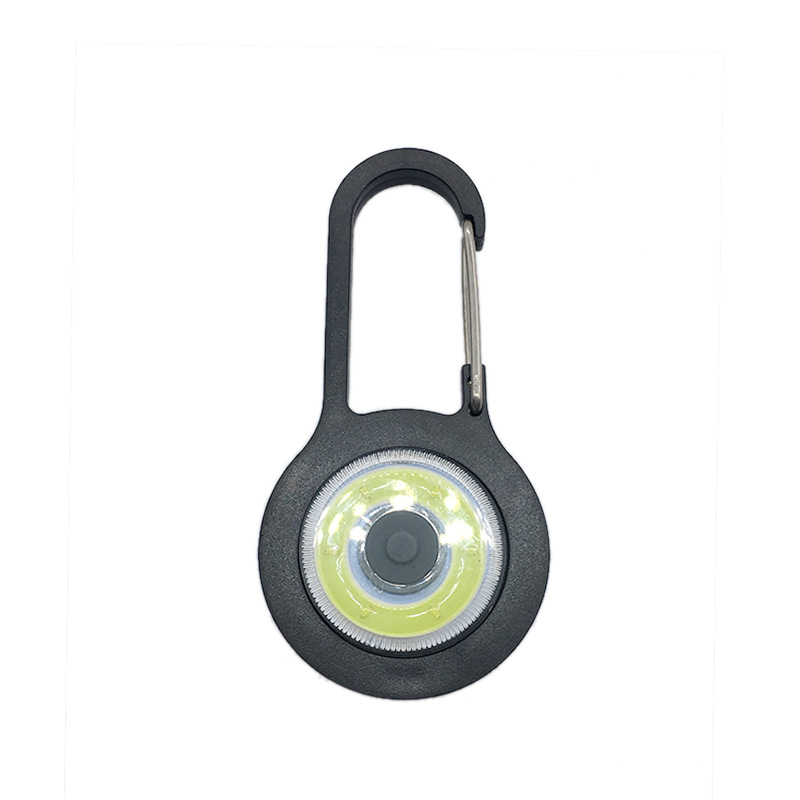 3 modi Kolben LED Taschenlampe Karabiner Taschenlampe Tragbare Lanterna Schlüsselbund Hängen Rucksack Lampe Für Nacht Zu Fuß Camping: 03