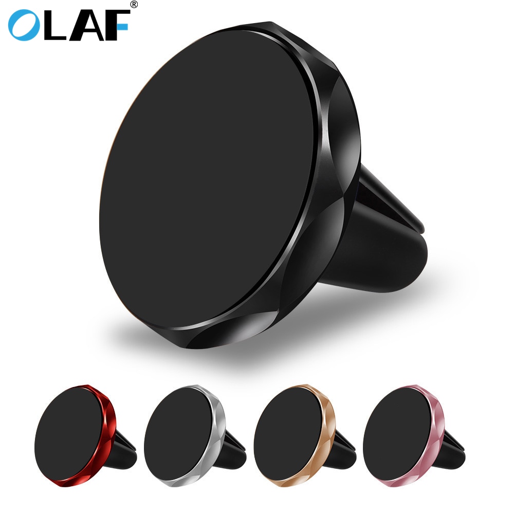 Olaf Ruit Universele Magnetische Auto Telefoon Houder Voor Iphone 6 7 8 Plus X Air Vent Mobiele Telefoon Car Mount stand Houder Voor Xiaomi