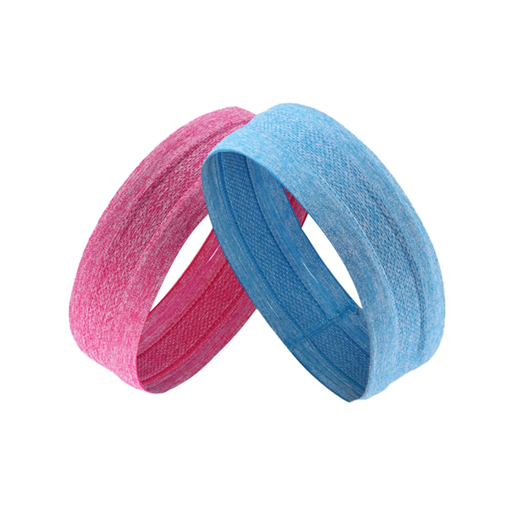 Cinta de cabeza para el sudor deportiva, banda para el sudor para ciclismo, Yoga, Fitness para hombres y mujeres, bandas para el cabello transpirables, diademas para el sudor, seguridad deportiva
