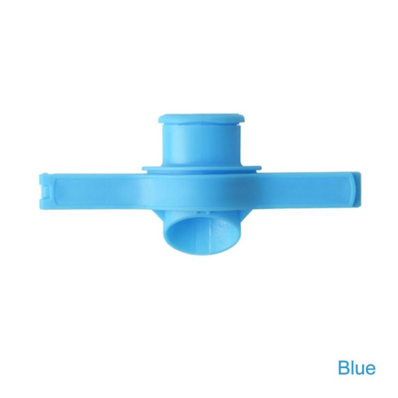 1Pcs Upgrade Materiaal Herbruikbare Voedsel Opslag Afdichting Klem Pakket Sealer Met Ontlading Nozzle Plastic Zak Clip Gereedschap 12*5.5Cm: Blue