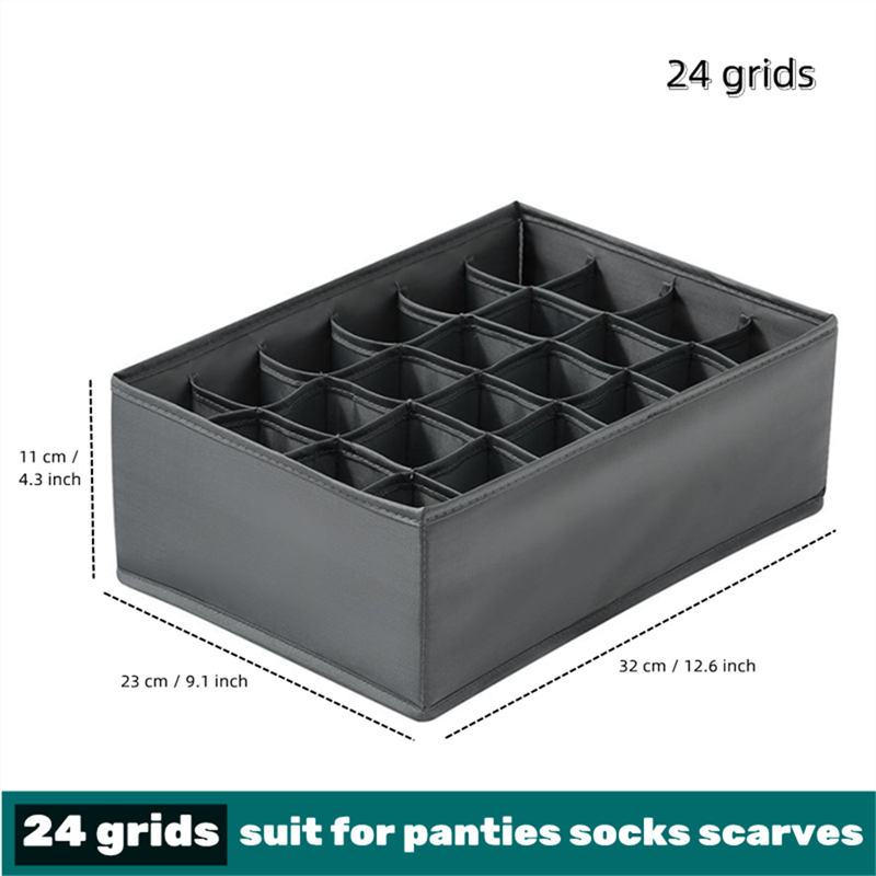Lade Ondergoed Sokken Beha Opbergdoos Kleding Organizer Ondergoed Tas Huishoudelijke Garderobe Box Kast Lade Organizer: YELLOW