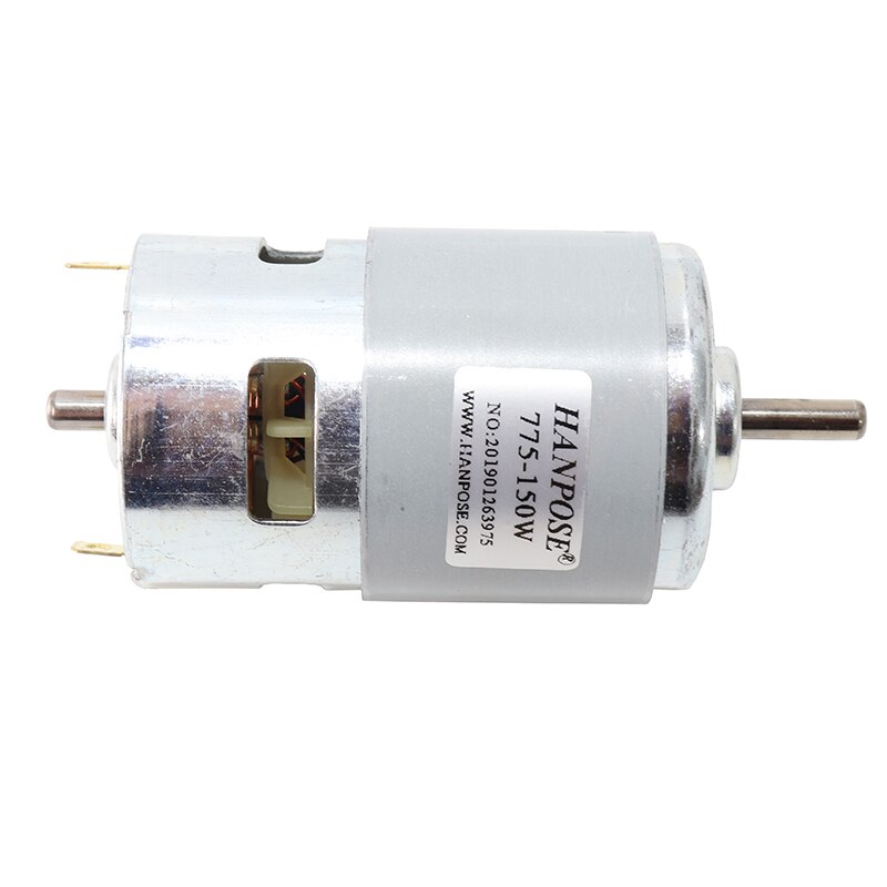 775 dc Motor 80W 150w Brush Motor Spindle motor DC motor 775 lawn mower motor with two ball bearing Rated for cnc lawn mower