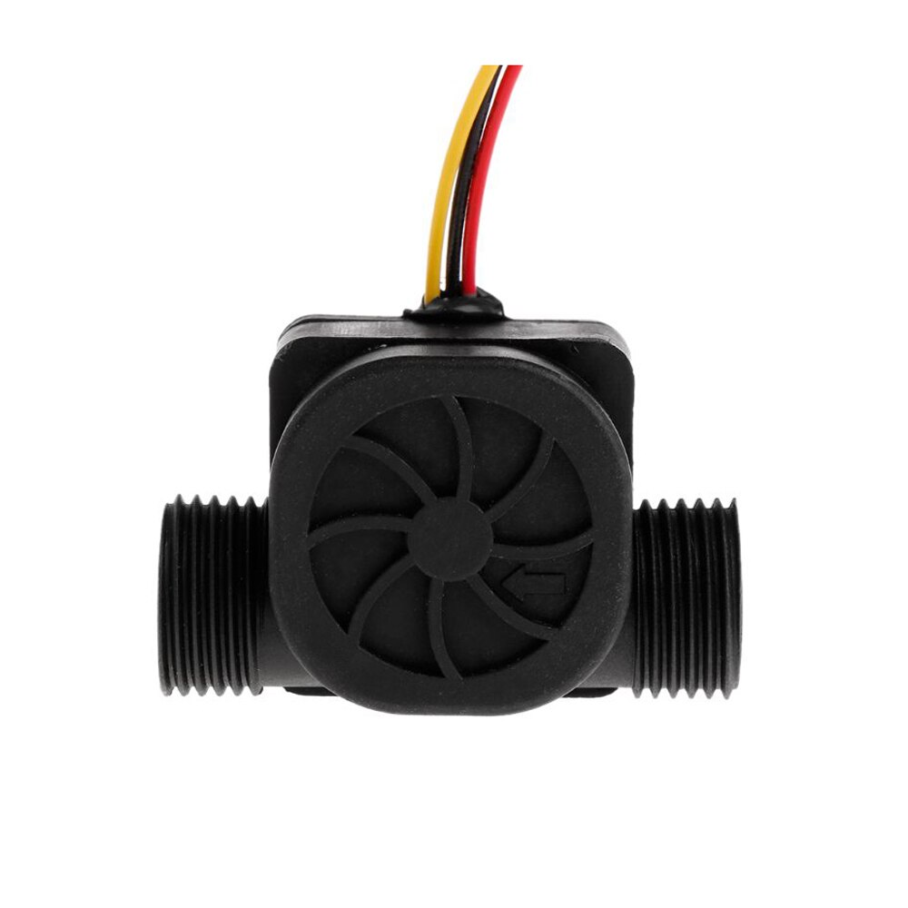 US211M Digital Flow Meter Totalizer Flow Measurement with Nylon Water Flow Sensor USN-HS21TA G1/2" Turbine Flowmeter iSentrol