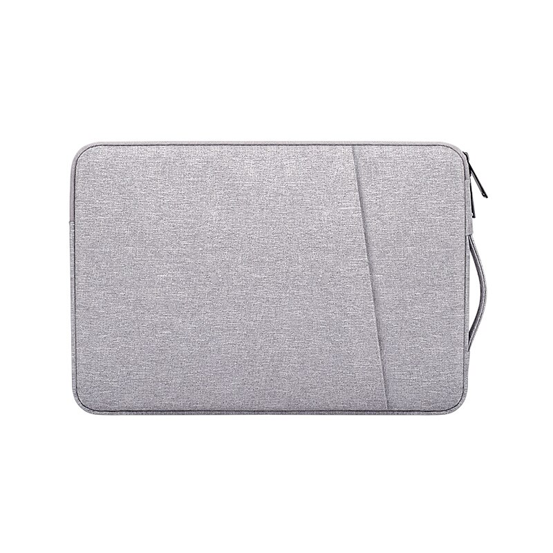 Bolsa de laptop, bolsa de laptop de camada dupla para notebook de 13/14/15 polegadas macbook, pasta para hp ausu dell: Grey / 13.3 inch