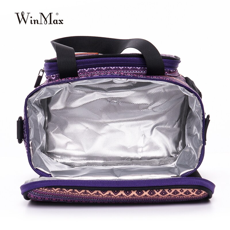 Winmax Böhmen Mittagessen Taschen für Frauen Isolierte Thermische Kühler Mittagessen Kasten Picknick Frisch Tasche Bolsa termica loncheras para mujer
