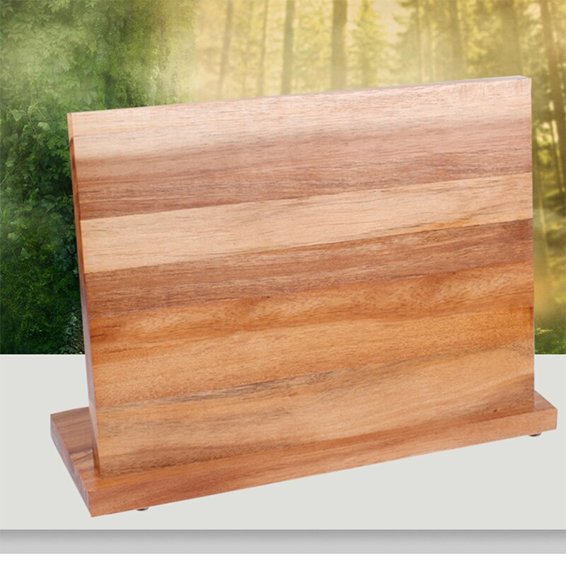 Tre knivholder stativ for kniver bestikk organisator magnetisk knivholder kjøkken oppbevaring hylle kniv med antiskli fotpute