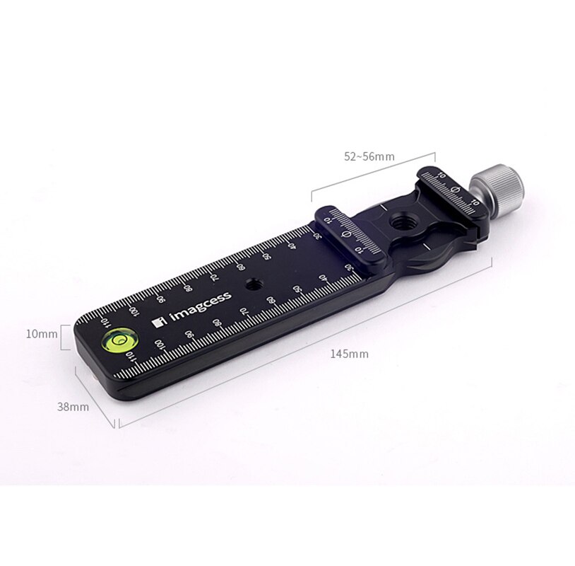 Imagcess Dr-140 140 Mm Quick Release Plaat Statief Nodal Slide Statief Rail Quick Release Plaat Klem Adapter Aannemen voor Fotografie