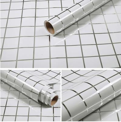 Self-adhesive kitchen oil-proof stickers high temperature resistant waterproof tile wall stickers wallpaper cabinet stickers: NO  09