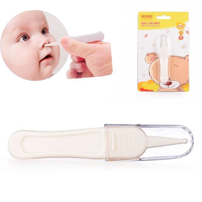 Bebé, oído, nariz ombligo plástico pinzas Pincet fórceps Talheres Infantil Mamadeira Clips Pinza Chupetes recién nacido Seguridad seguro importa
