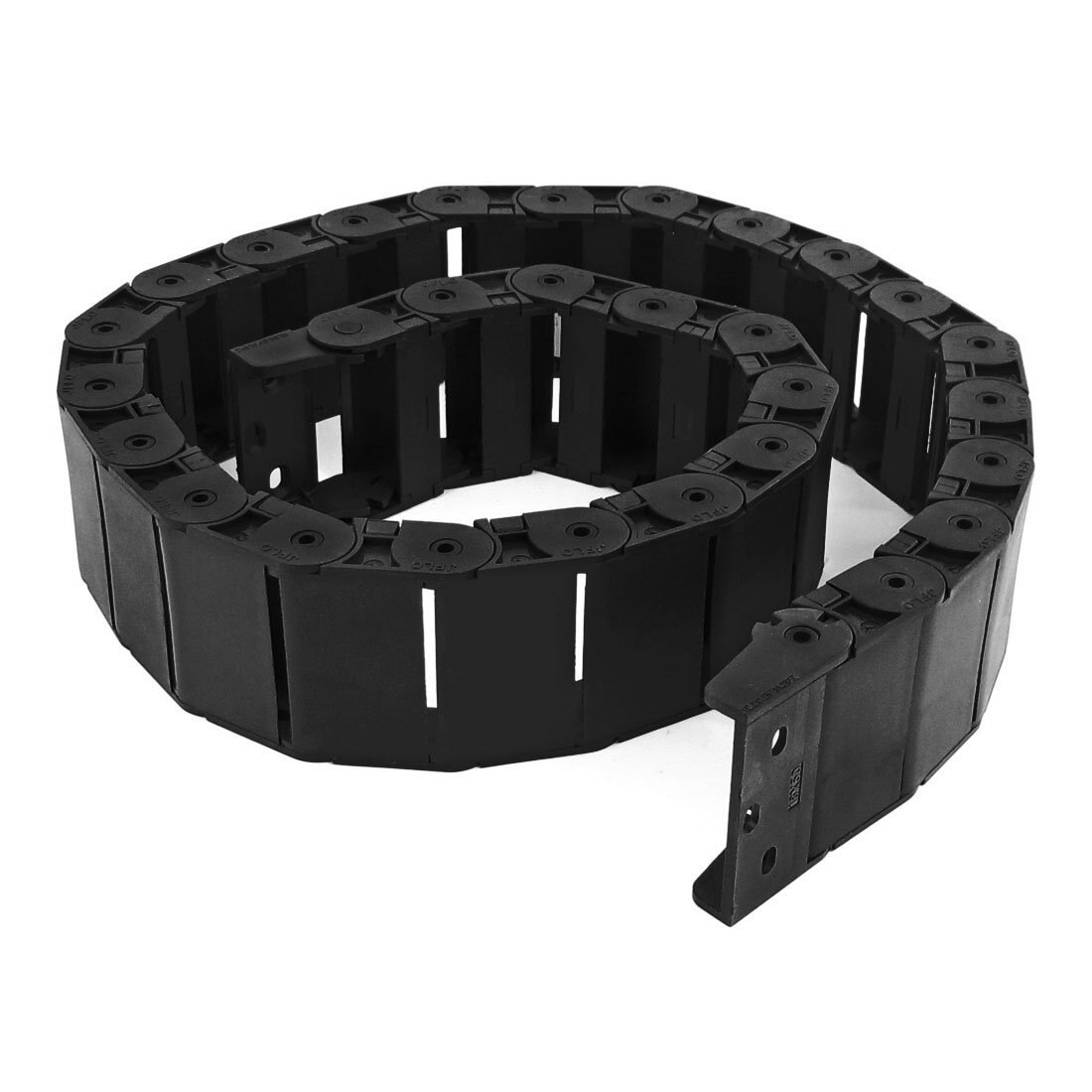 40.55 " svart kabeltrådbærer dragkjede nestet 18 x 50mm