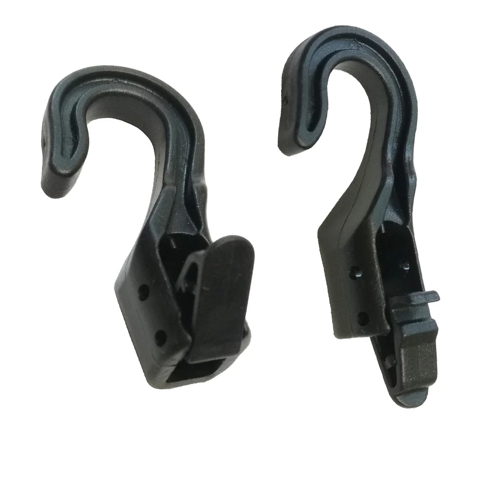 10 20PC Otwarte haki do sznurka Snap Boat Kayak Motocyklowa klamra do liny kempingowej Hak do namiotu Bungee Shock Elastyczne paski do sznurka Bungee