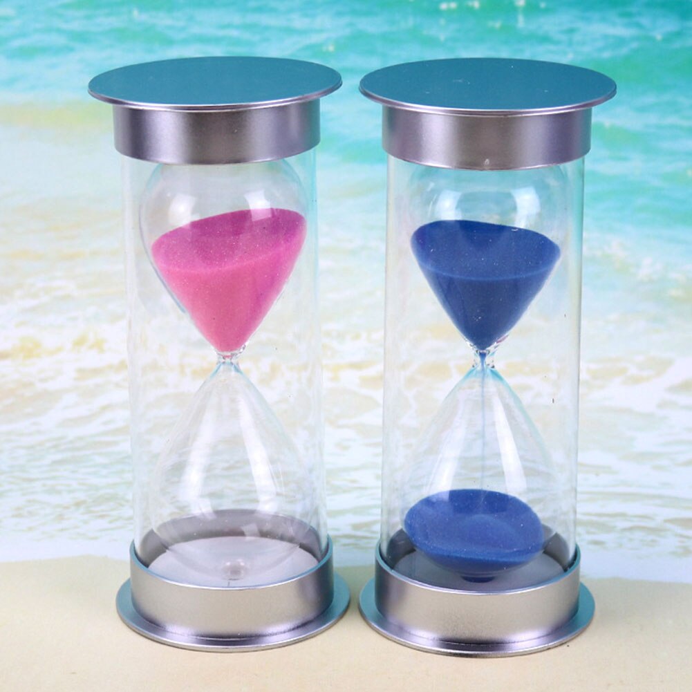 20 Minutes Hourglass Timer Cooking Sand Clock Timer Decor Purple/Pink/Blue