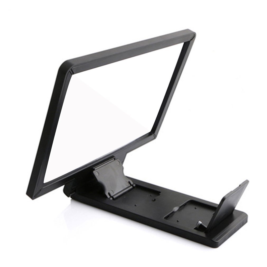 Mobile Phone Screen Magnifier Eyes Protection Display 3D Video Screen Amplifier Folding Enlarged Expander Stand LESHP