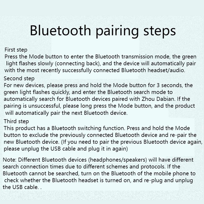 USB Volume Controller, External USB Sound Card, Bluetooth 5.1 Transmitter, Driver-Free (For Windows Xp and Above)