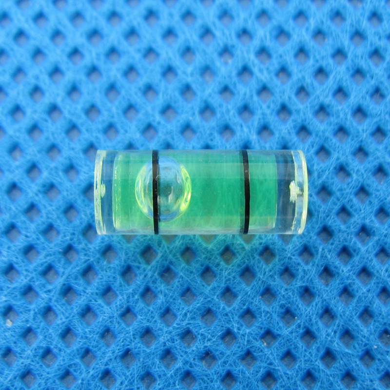 HACCURY 5*12mm Plastic Niveau Bubble Flesjes Kleine Waterpas Mini bubble niveau meting instrument