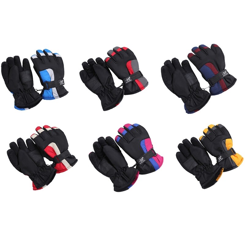 Winter Sneeuw Handschoenen Waterdicht Winddicht Polyester Warmte Sneeuw Sport Ski Snowboard Koud Weer Road Fietsen Necessaries