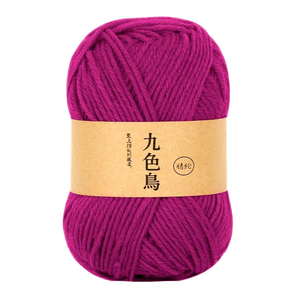 Acrylic Line Crochet Diy Medium Thick Cushion Doll Hook Shoes Line Wool Crochet Yarn Hand Knitting Wool Crochet Yarn For Scarf