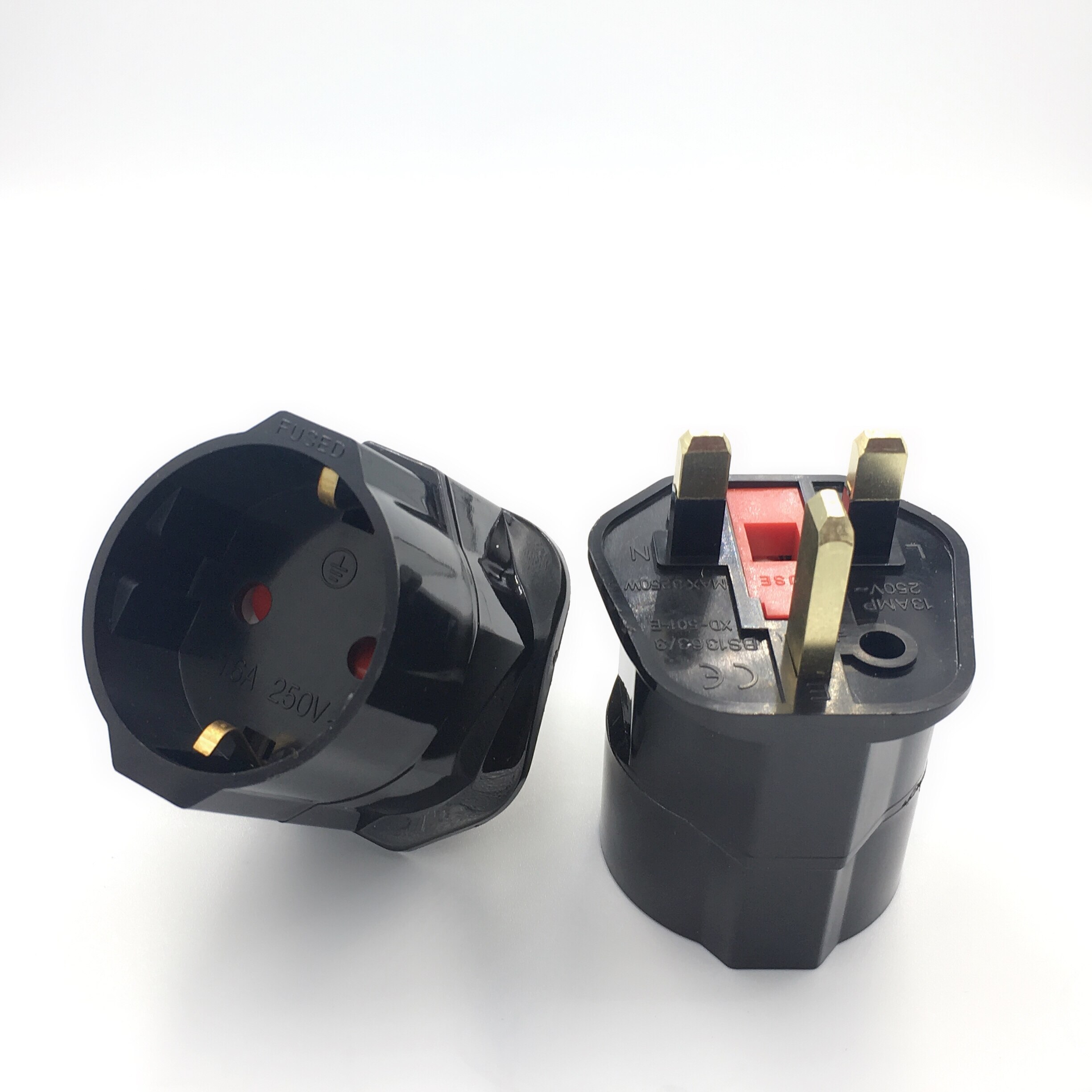 Multifunctionele Eu Euro Europese Naar Uk Stekkers Adapter Power Converter Stekkers 2 Pin Socket Reizen 250V 13A Universele Adapter