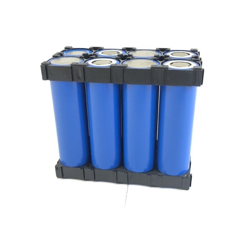 18650 Supporto Della Batteria 2x4 Cellulare 18650 Batterie Spacer Radiante Borsette di Calore di Plastica Stabile Supporto Della Staffa di trasporto libero