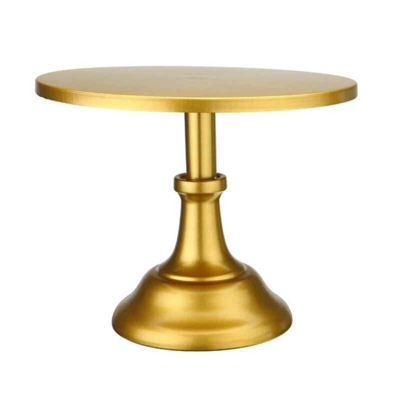 Round Pedestal Dessert Table High Tray Cake Stand Holder Cupcake Display