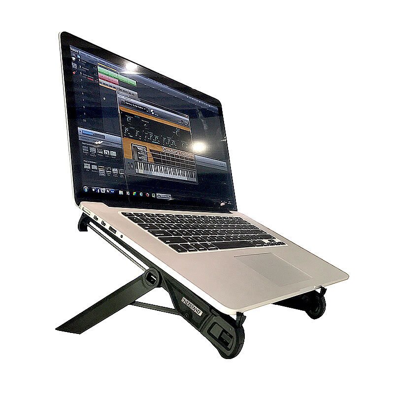Nexstand  k7 laptop stativ sammenfoldelig bærbart laptop bord kontor ergonomisk notebook stativ holder til macbook pro laptop tilbehør: Default Title
