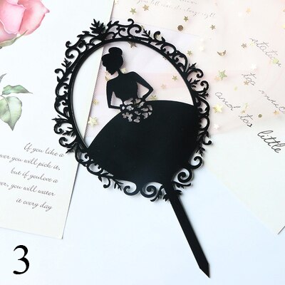 Mirror Acrylic Cake Topper Cute Crown Happy Birthday Letters Cake Topper For Kids Birthday Cake Decor Baby Shower Cake Topper: 7