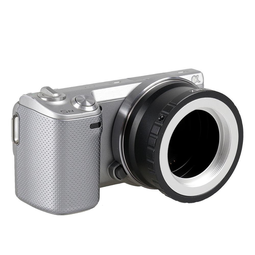 Anillo adaptador de cámara de montura de lente M42-NEX para lente M42 y SONY NEX E, cuerpo de montaje para NEX3 NEX5 NEX5N NEX7, adaptador de montaje de lente
