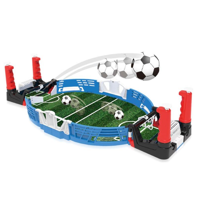 mini Da Tavolo di Calcio di Gioco Del Calcio di Gioco Giocattoli dovuto Giocatori Gioco Da Tavolo Creativo Di puzzle Giocattolo sport Giochi di Partito per I Regali Dei Bambini