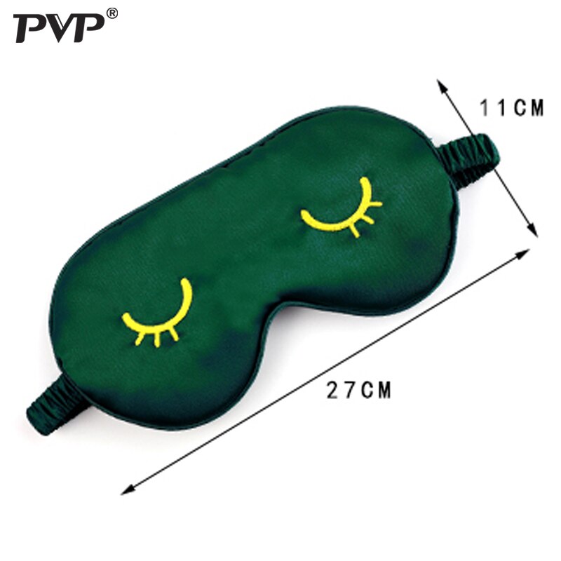 1pcs Eye Cover Silk Sleep Eye Mask Relax Sleeping Padded Shade Patch Eyemask Blindfolds Women Men Travel Sleep masks for relax