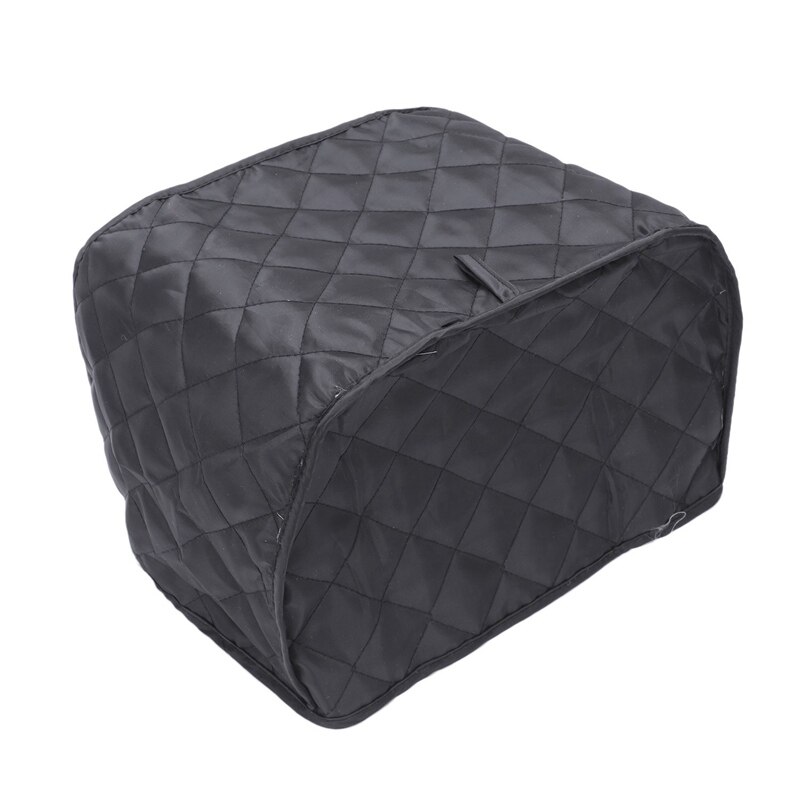 Toaster Cover 11.5 inch Wide X 8 inch Deep X 8 inch High Diamond Series For Two Toasters With Dust And Fingerprint Protection