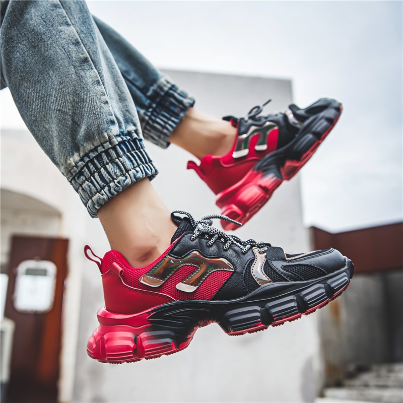 Koreaanse stijl trendy sportschoenen, sportschoenen, comfortabel en schokabsorberend