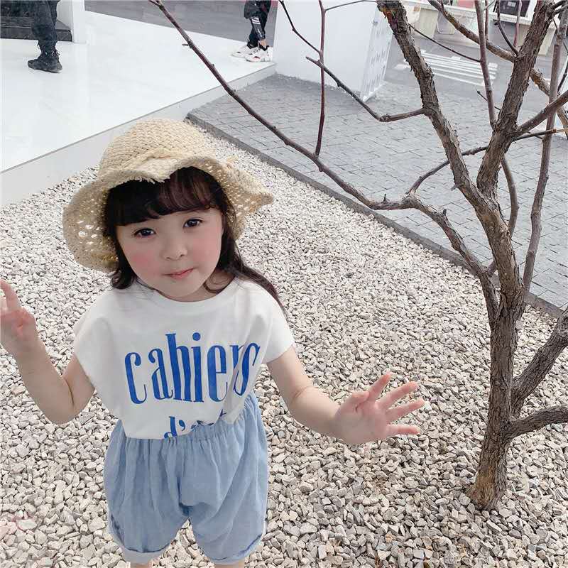 Kinderkleding Zomer Meisjes Koreaanse Zomer Mouwloos T-shirt Vest