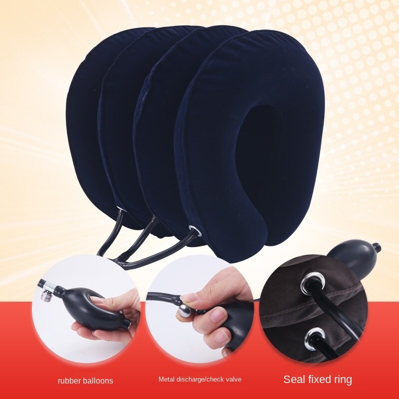 4 layer cervical retractor Cervical massage physiotherapy portable inflatable retractor