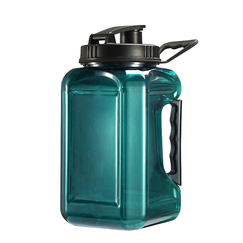 Outdoor Camping Training Water Bottle Portable Sports Kettle Protein Shaker Cup 2.4L Drinking Bottle G32E