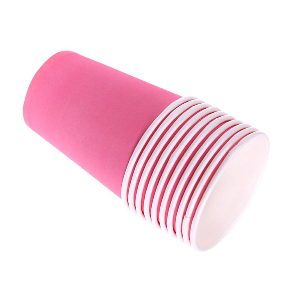 100 Stuks Dikke Papieren Bekers - Knutselen DIY Decoraties - Feest Wegwerp Bekers - Knutselmateriaal Kinderen