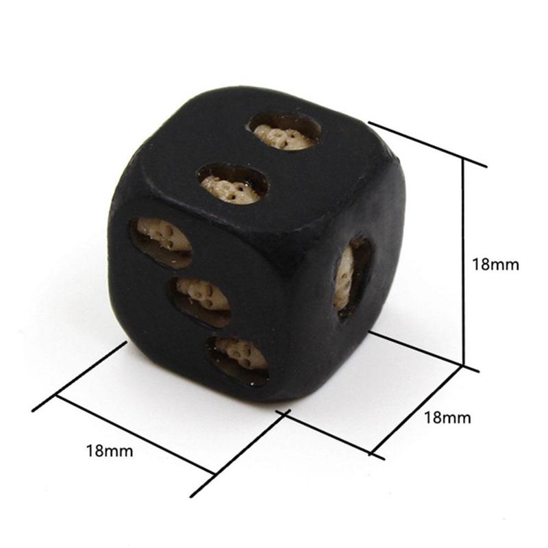 Black Dice Game Strange Leisure Toy Dice Strange Leisure Toy Handmade Black Luxury Devil Poker Dike Table Bar Bar Party