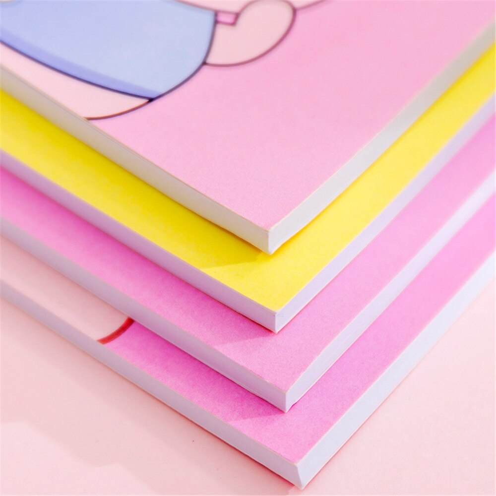 50 sheets Reusable Erasable Notebook Notepad Note Pig cartoon notepad note book as girl save paper School Office Stationery