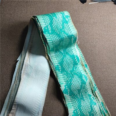 Diy Natuurlijke Slangenhuid Leer Stof Met Zeldzame Huid 100-110x10cm: 115x10