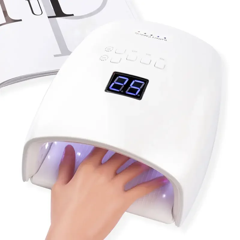 Rechargeable UV LED Lamp for Nails Wireless Gel Polish Nail Dryer Pedicure Manicure Light Cordless LED Nail Lamp For Manicure