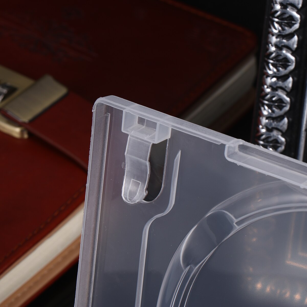 6 stück aufbewahrungsboxen, transparente hülle, tragbar für heimkino - einzel-disc