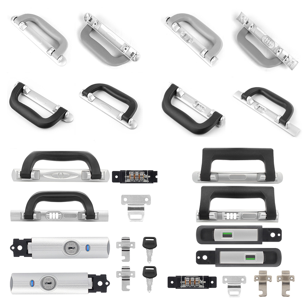 Gepäck lock zubehör B35 schloss trolley reise gepäck reparatur zubehör aluminium rahmen b35 schlüssel passwort lock core