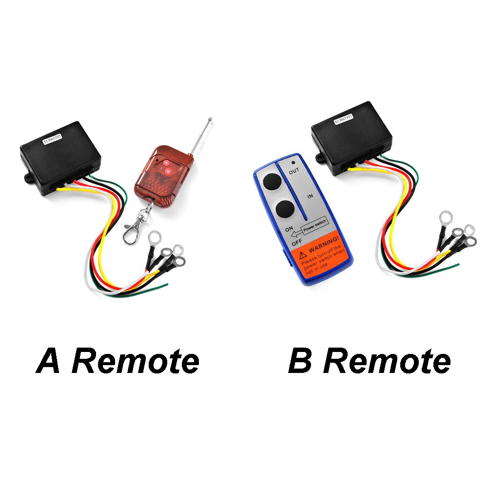 12V Receiver Car Wireless Electric Kit System Universal Warn Truck Switch Handset Winch