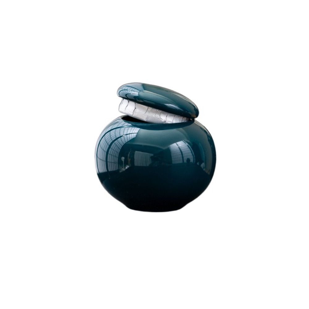 Niedliche leere Keramikgläser mit Farbglasur, Mini-Unterabfüllung, Tee-Vorratsglas, versiegelte Teebox, Kosmetik: Freier Raum