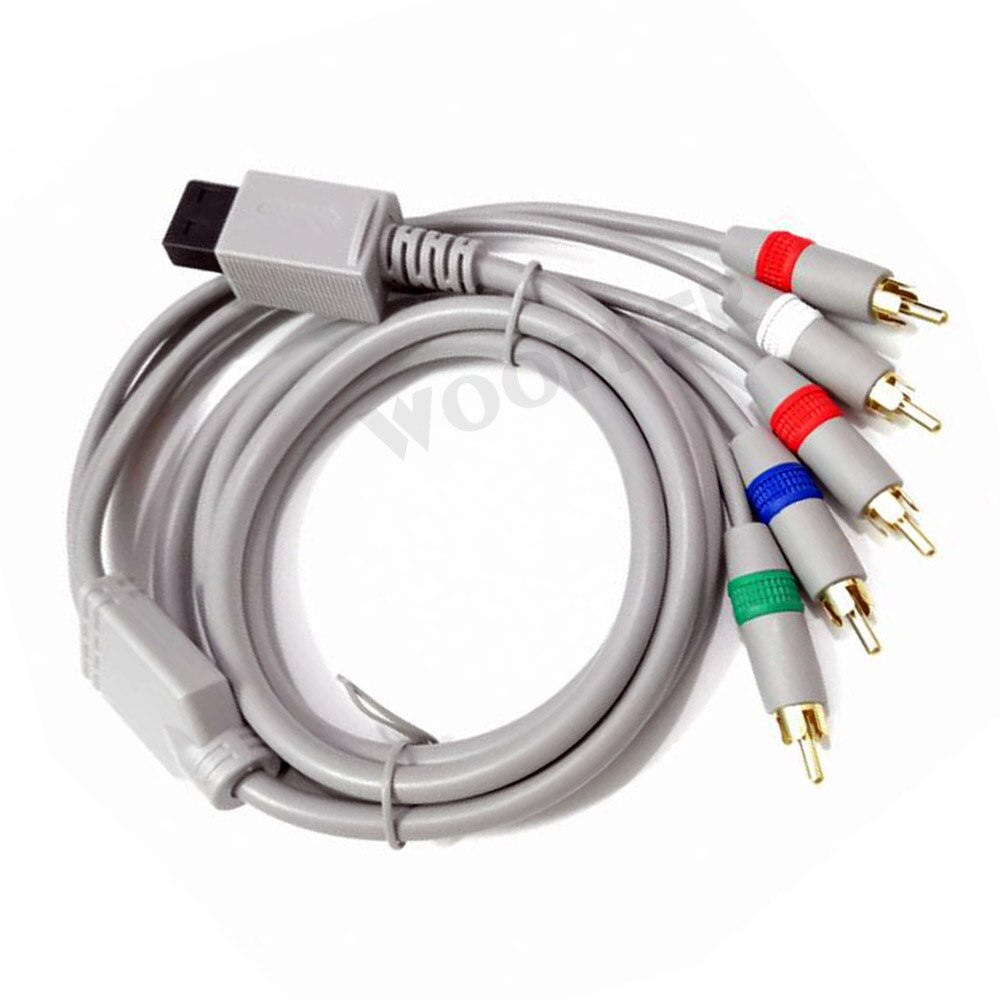 Câble composant pour Nintendo Wii /Wii U /Mini Console HD 1080P HDTV AV, cordon adaptateur Audio, lignes 5RCA, 6 pieds