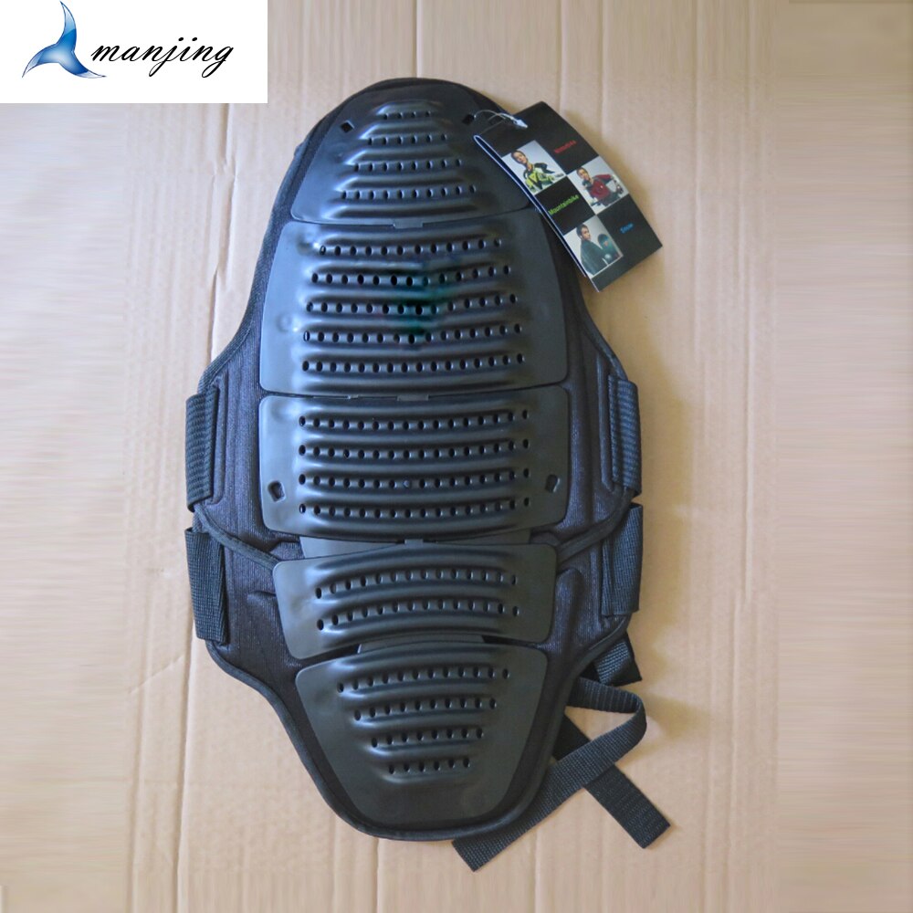 Black Dai need Motorcycle Motorbike Back Spine armor Body Guard Resistant Back Protection Gear for men