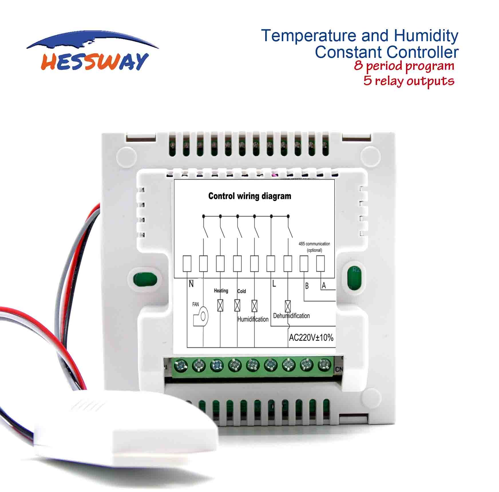 Heating / Cooling / Humidification / Dehumidification Constant temperature and humidity sensor incubator for 5 relay output